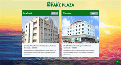 Desktop Screenshot of hotelparkplaza.in